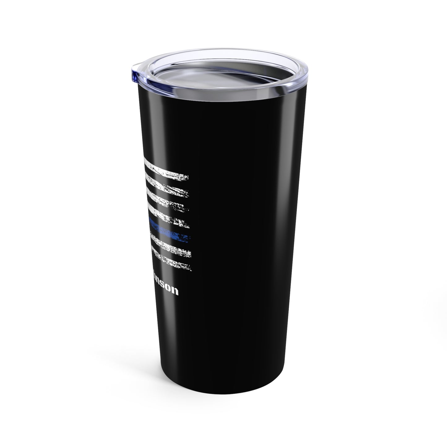 Personalized Blue Line 20oz Tumbler