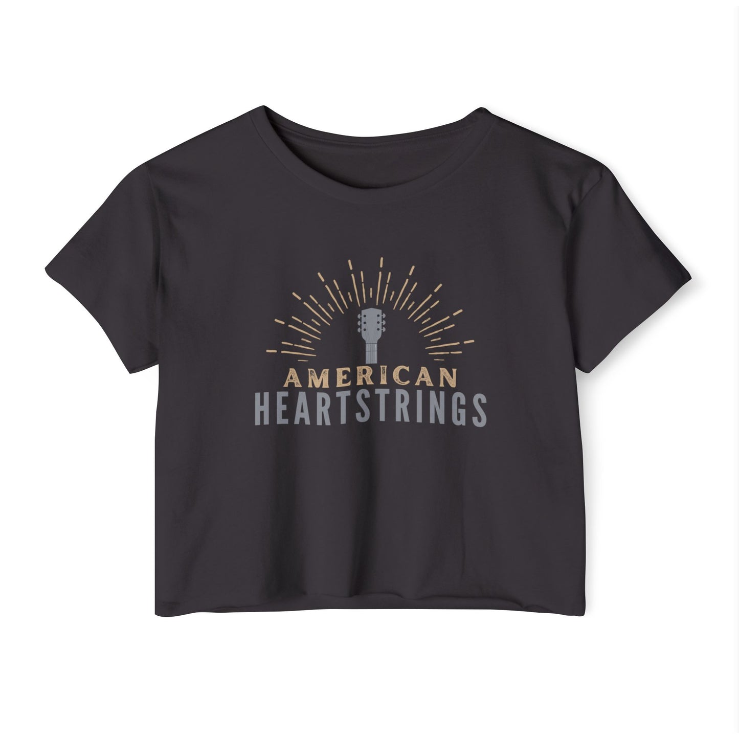 American Heartstrings Women's Festival Crop Top