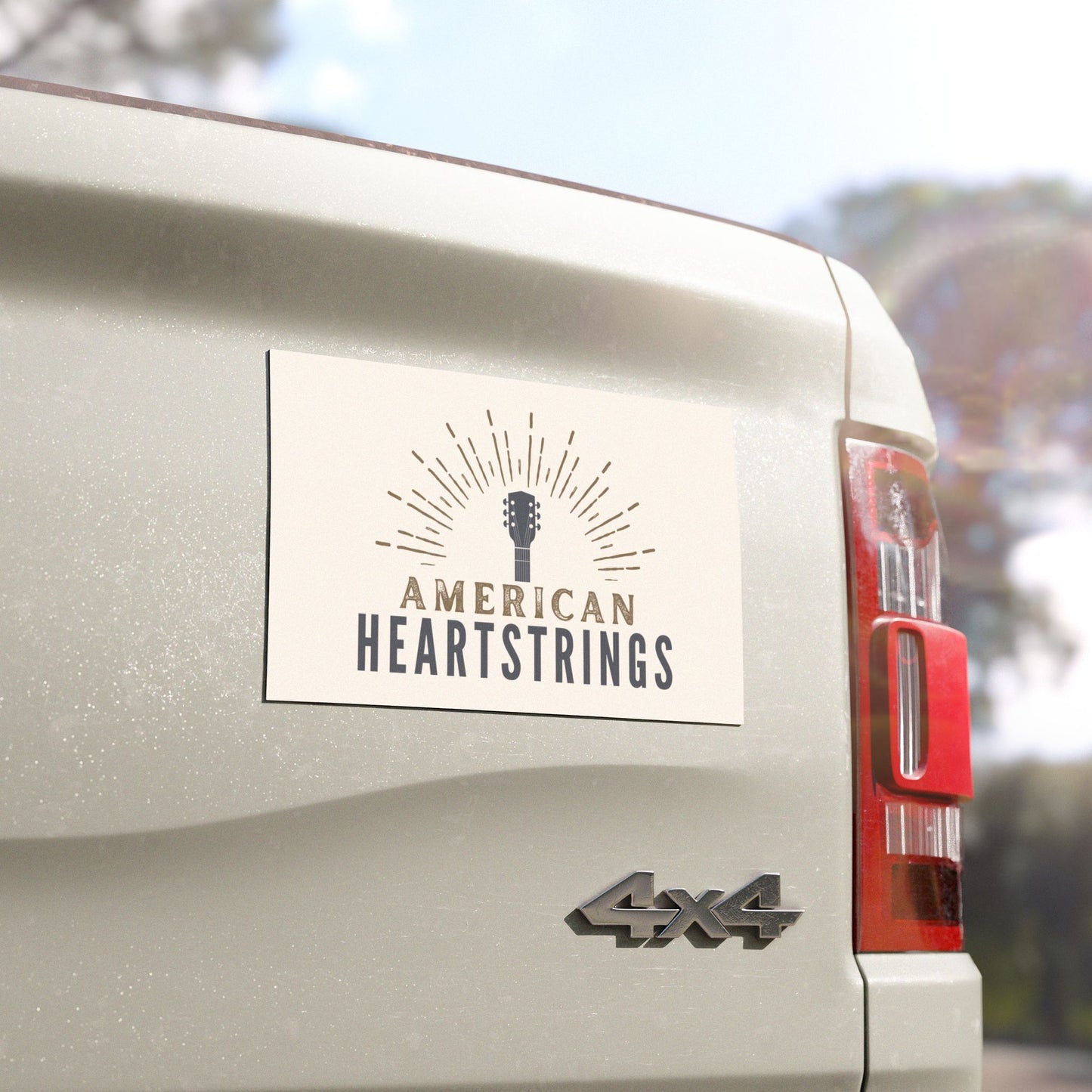 American Heartstrings Car Magnet