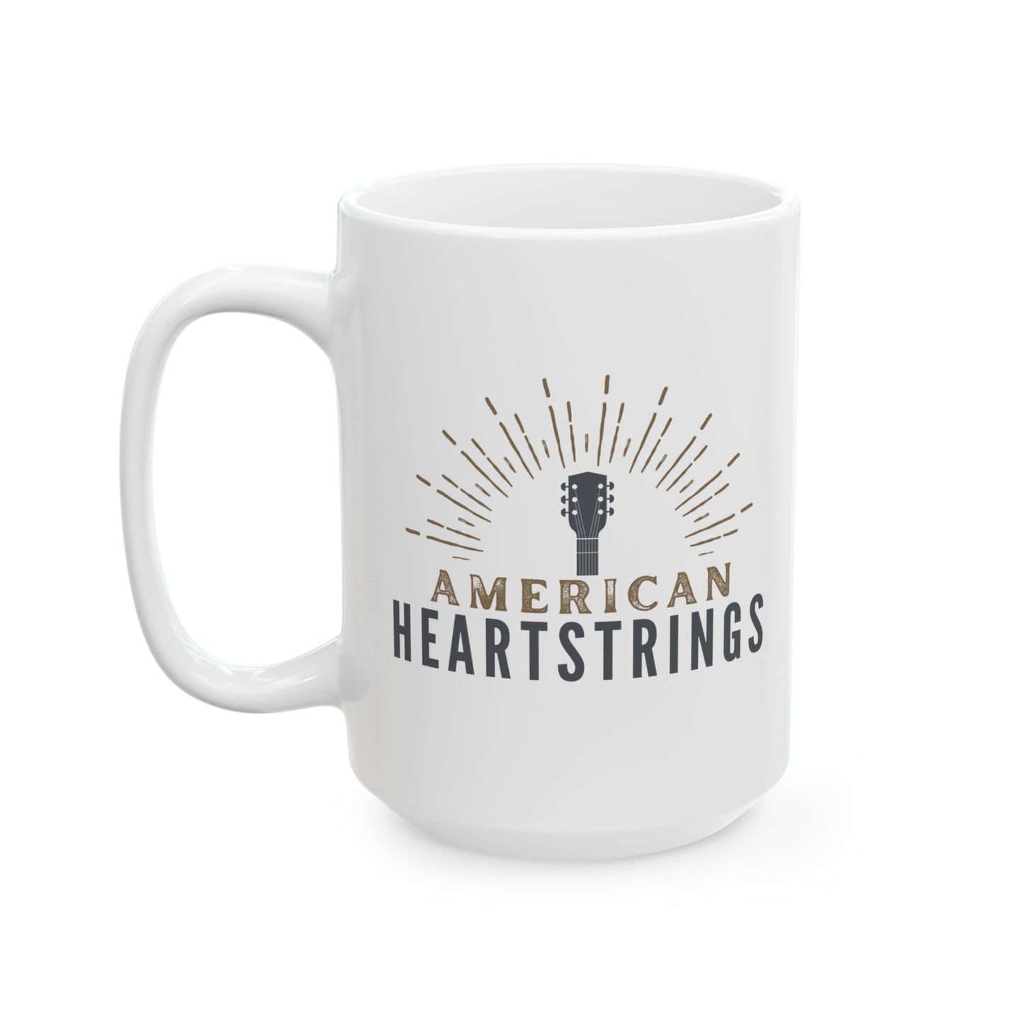 American Heartstrings Ceramic Mug, (11oz, 15oz)