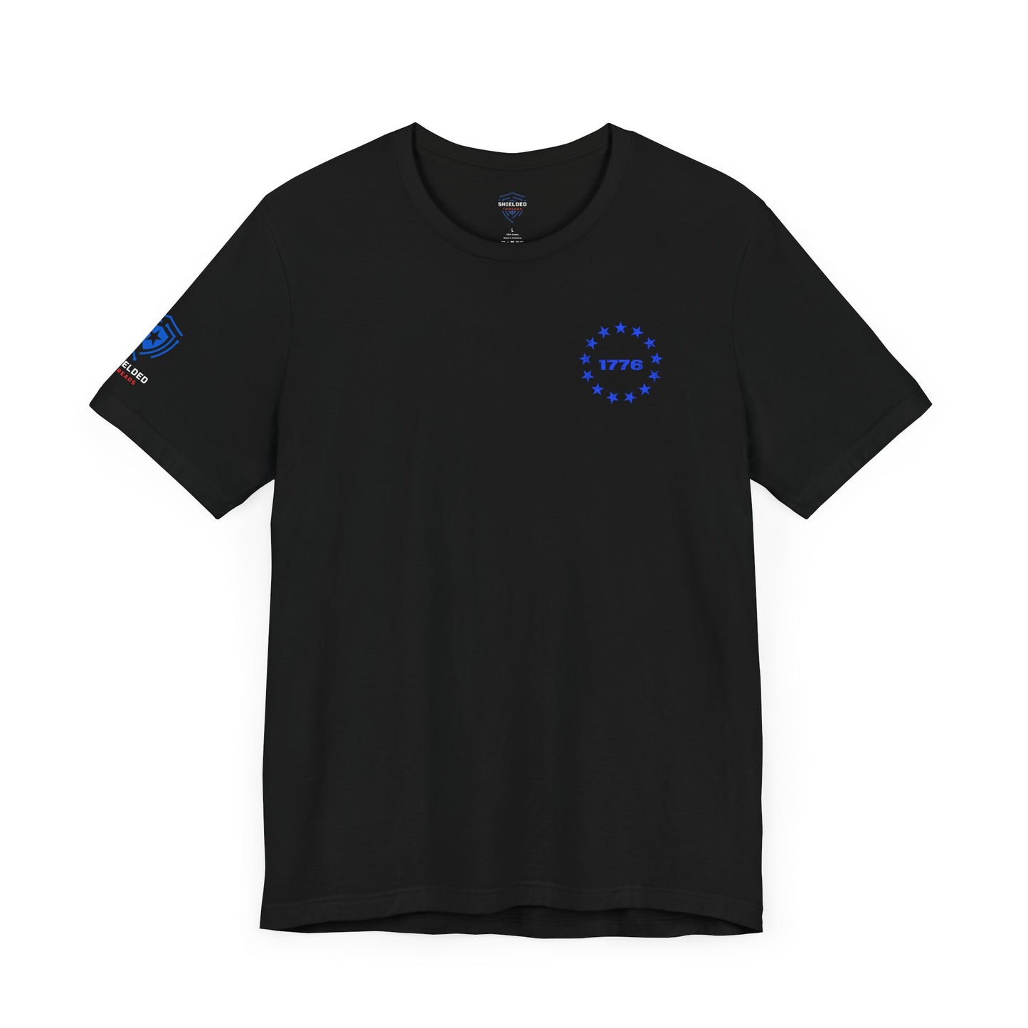 Red, White, and Blue Line Tee