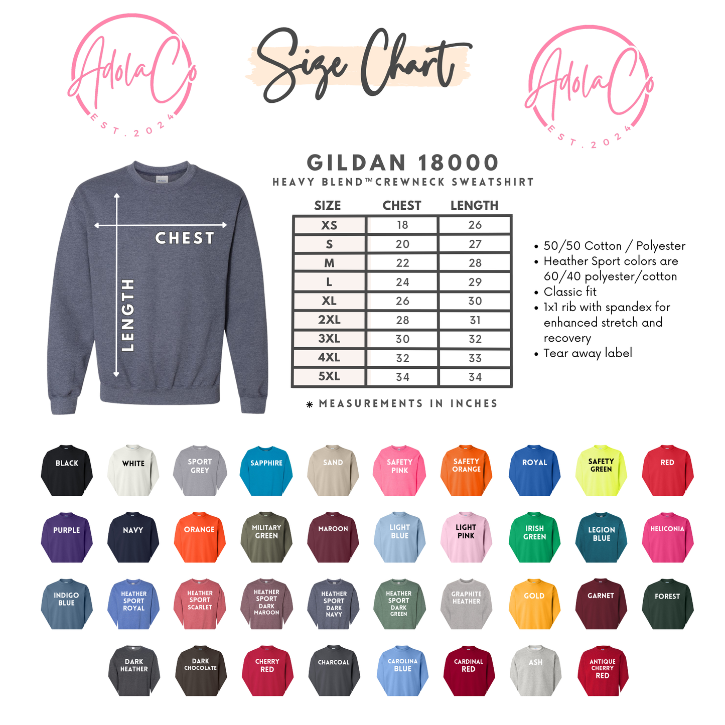 American Heartstrings Unisex Heavy Blend™ Crewneck Sweatshirt
