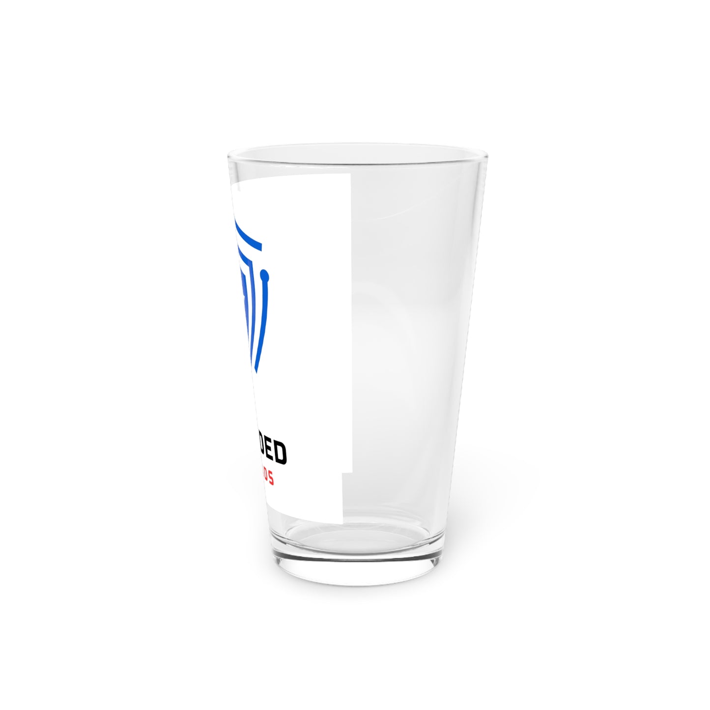 Shielded Threads Pint Glass