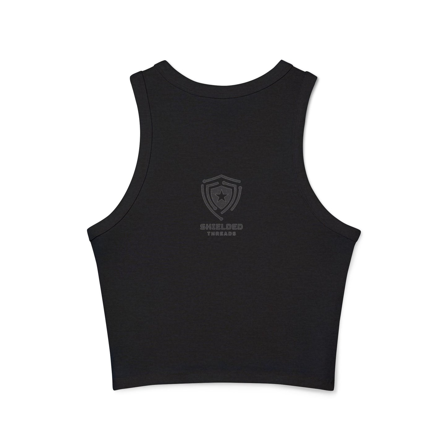 Female, Fierce, Fully Armed Ribbed Tank