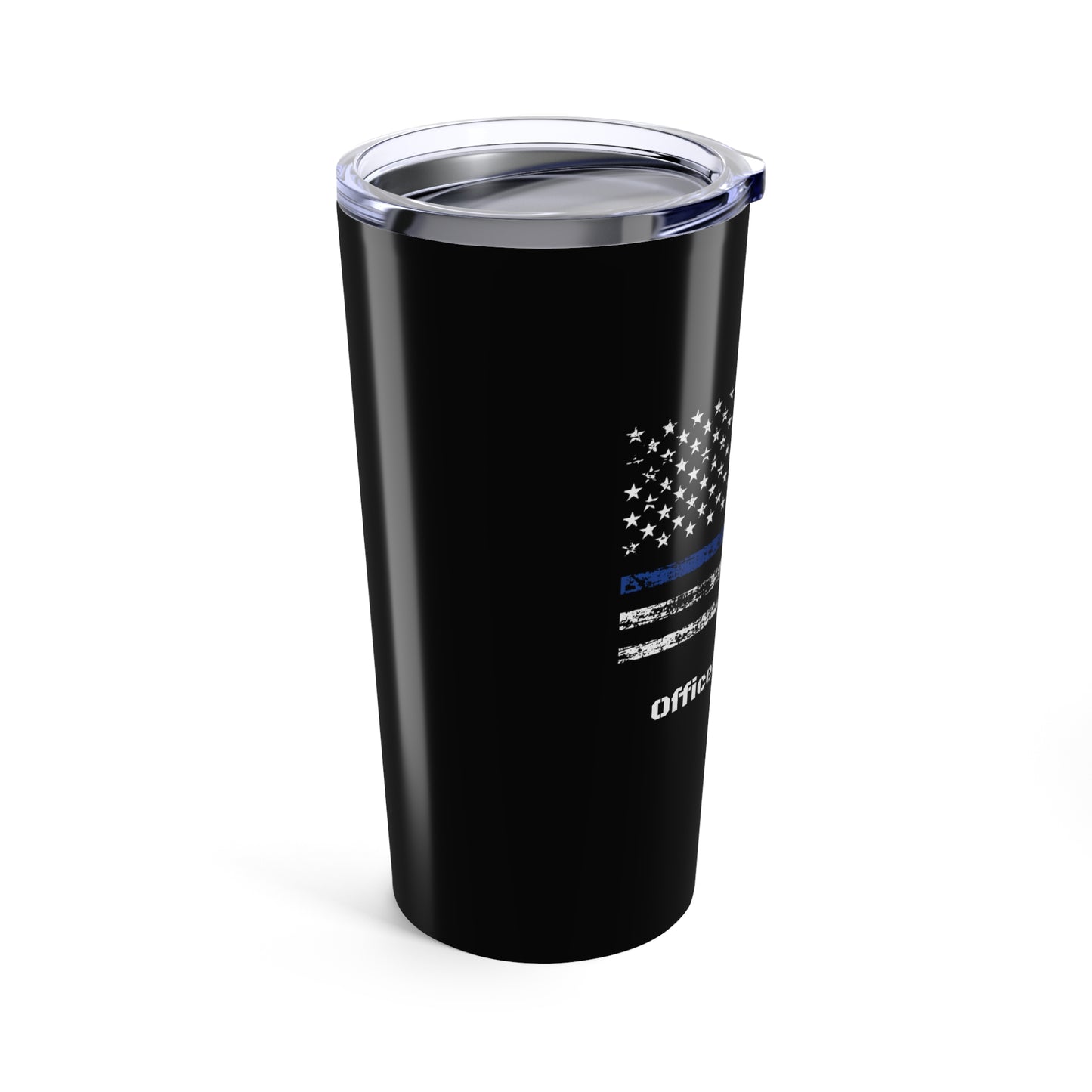 Personalized Blue Line 20oz Tumbler