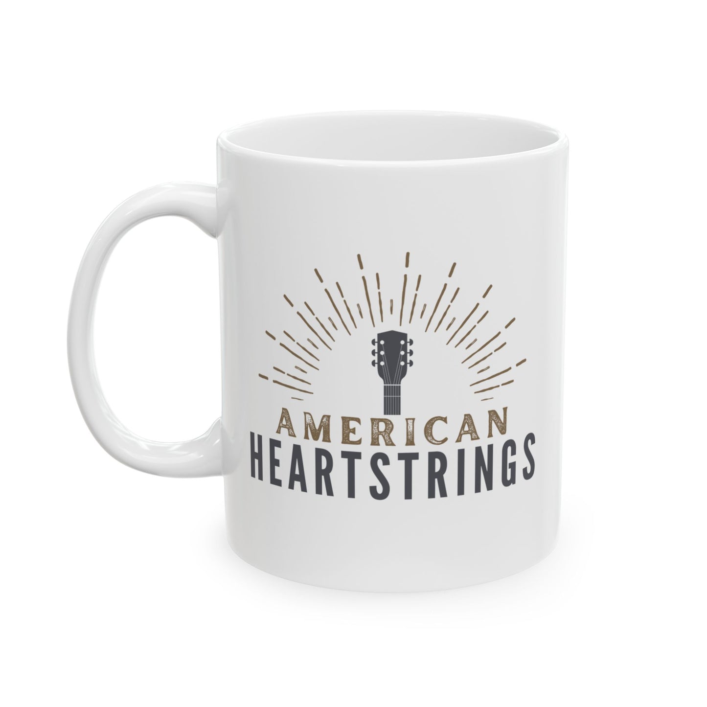 American Heartstrings Ceramic Mug, (11oz, 15oz)