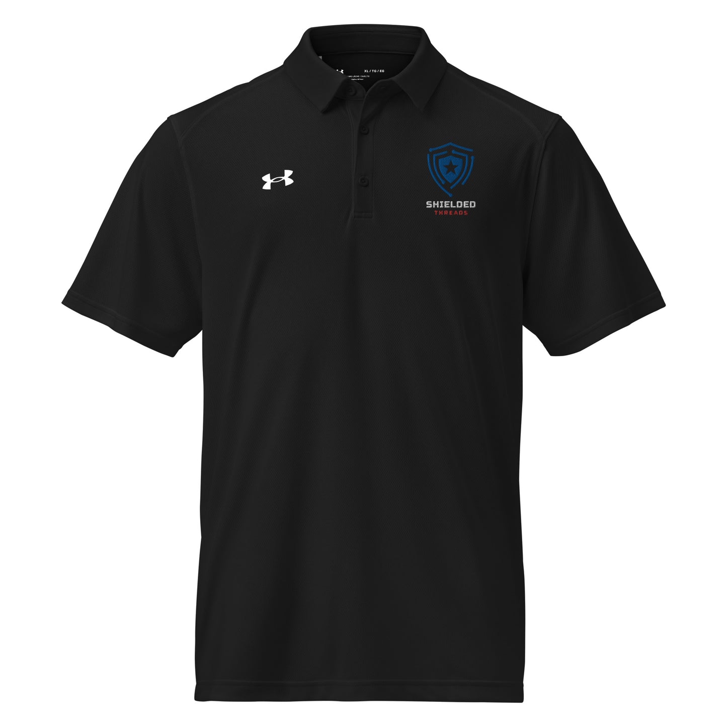 Shielded Threads Under Armour® men's polo