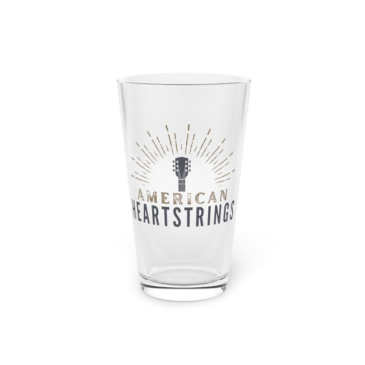 American Heartstrings Pint Glass, 16oz