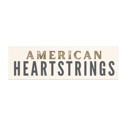American Heartstrings Car Magnet