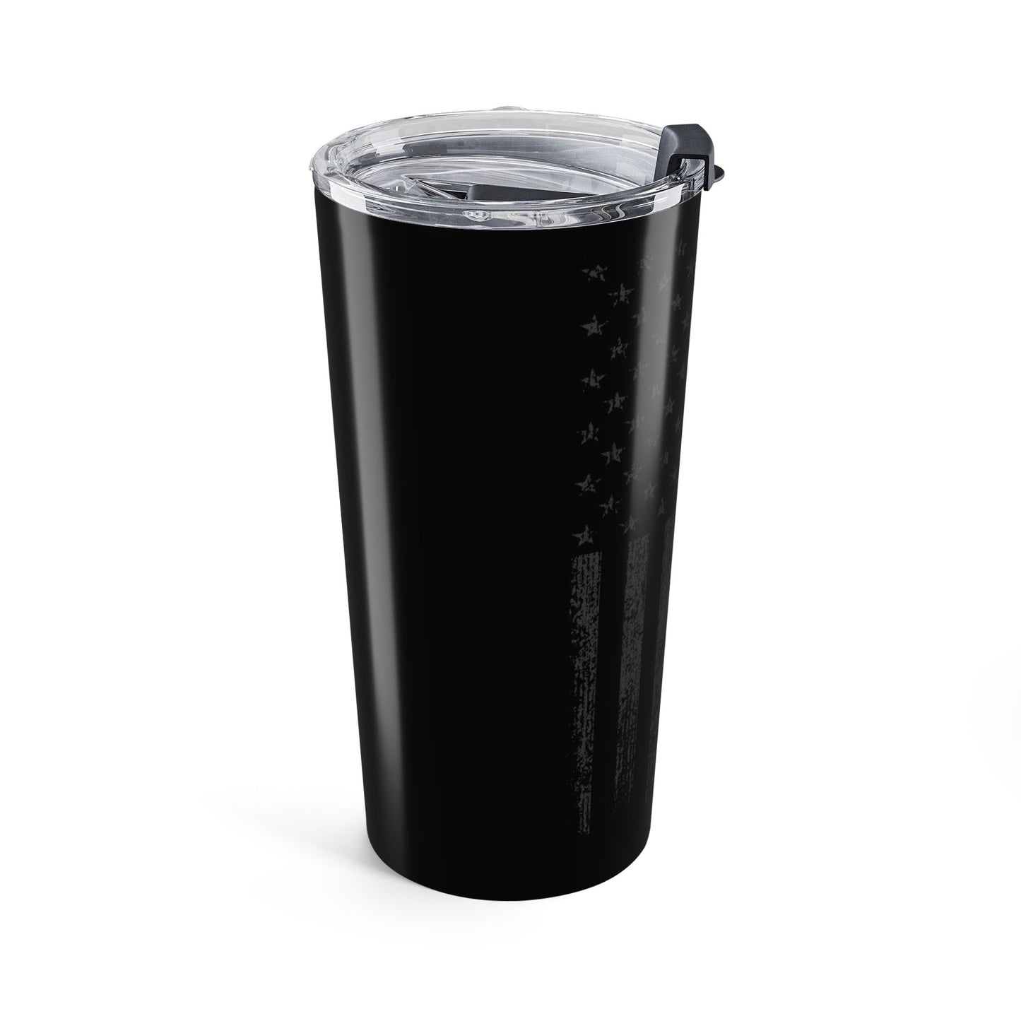 Ghost Vertical Blue Line Flag Tumbler 20oz