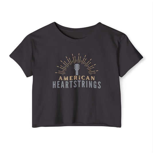 American Heartstrings Women's Festival Crop Top