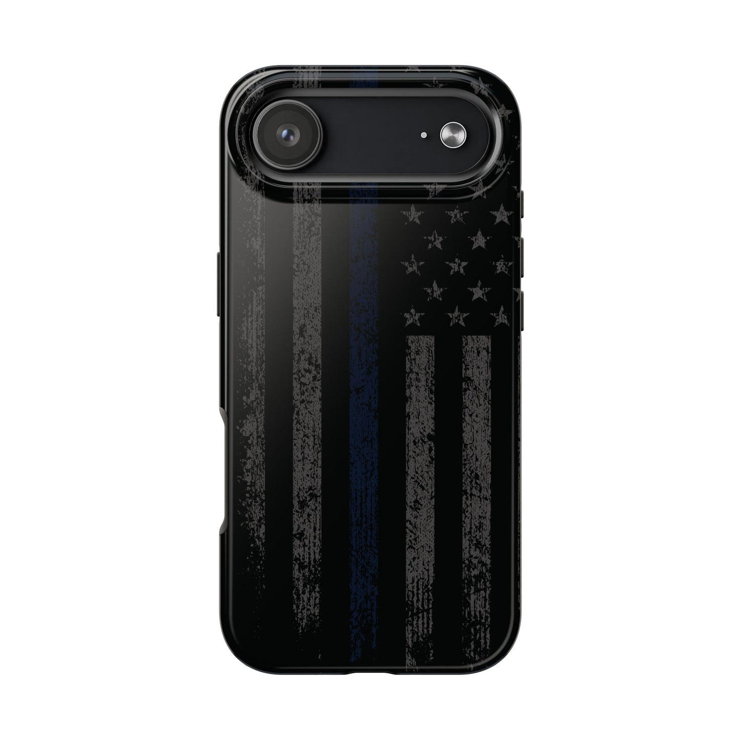 Phone Case - Made for the Mission Tough Case - Blue Line American Flag
