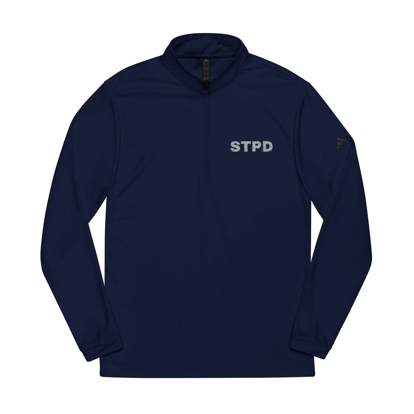 Embroidered Adidas® Quarter-Zip Pullover