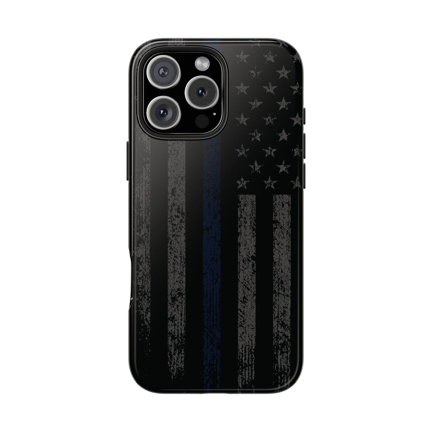 Phone Case - Made for the Mission Tough Case - Blue Line American Flag