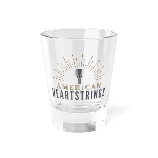 American Heartstrings Shot Glass, 1.5oz