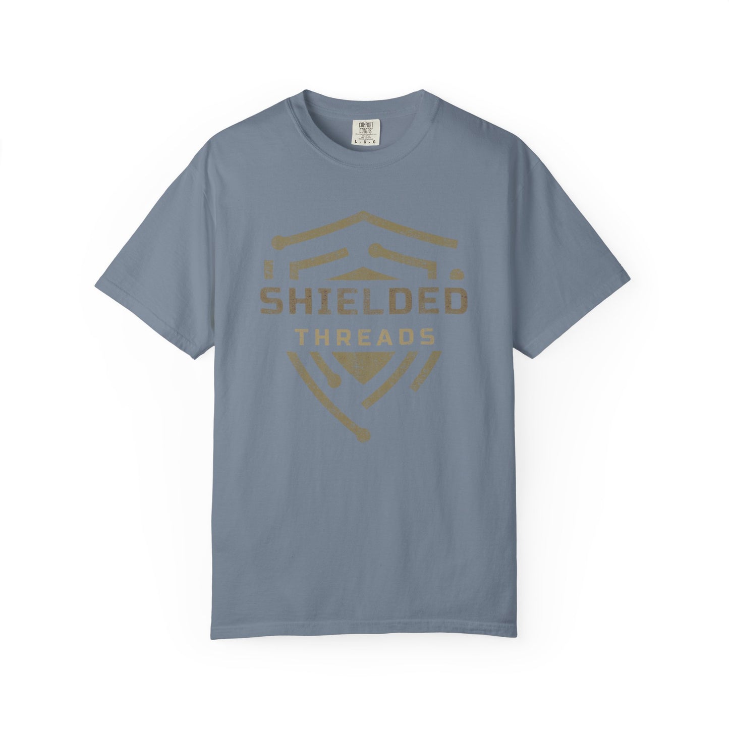Distressed Shielded Threads Tee