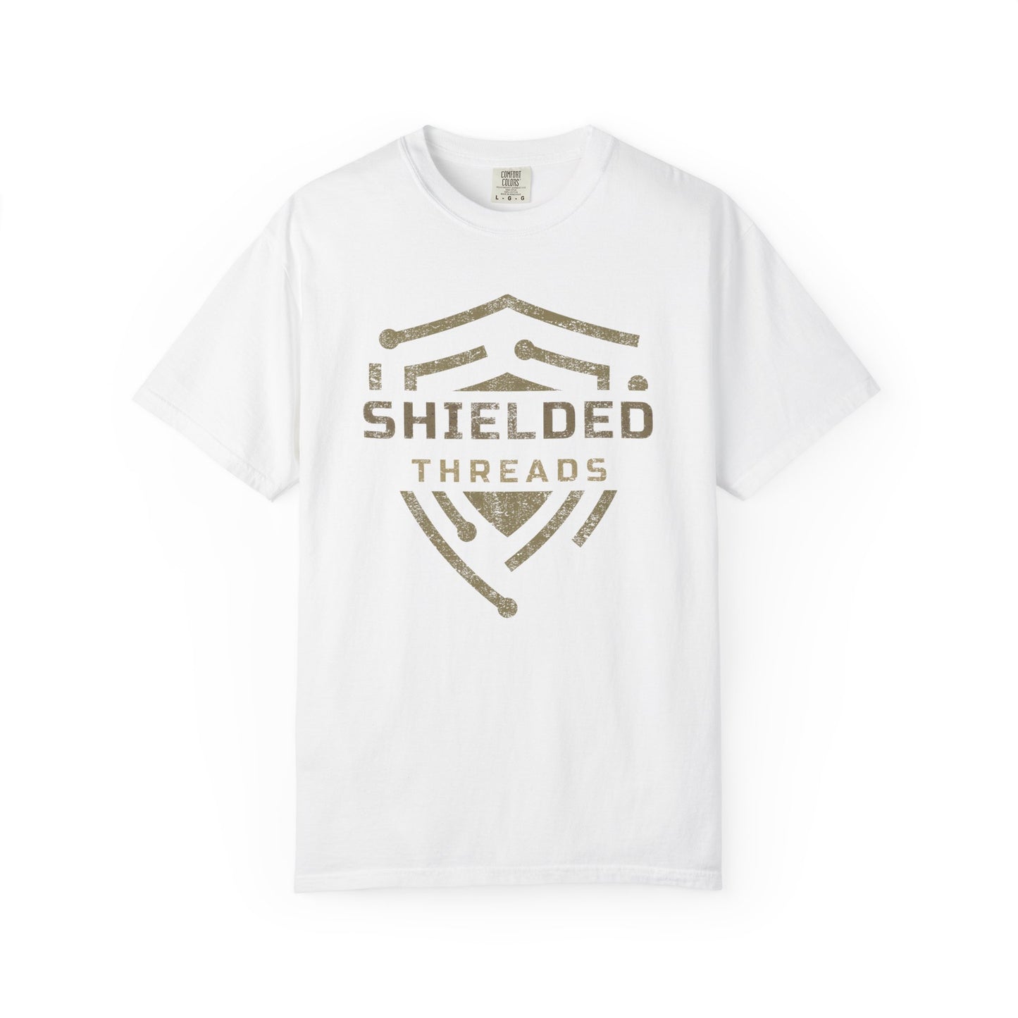 Distressed Shielded Threads Tee
