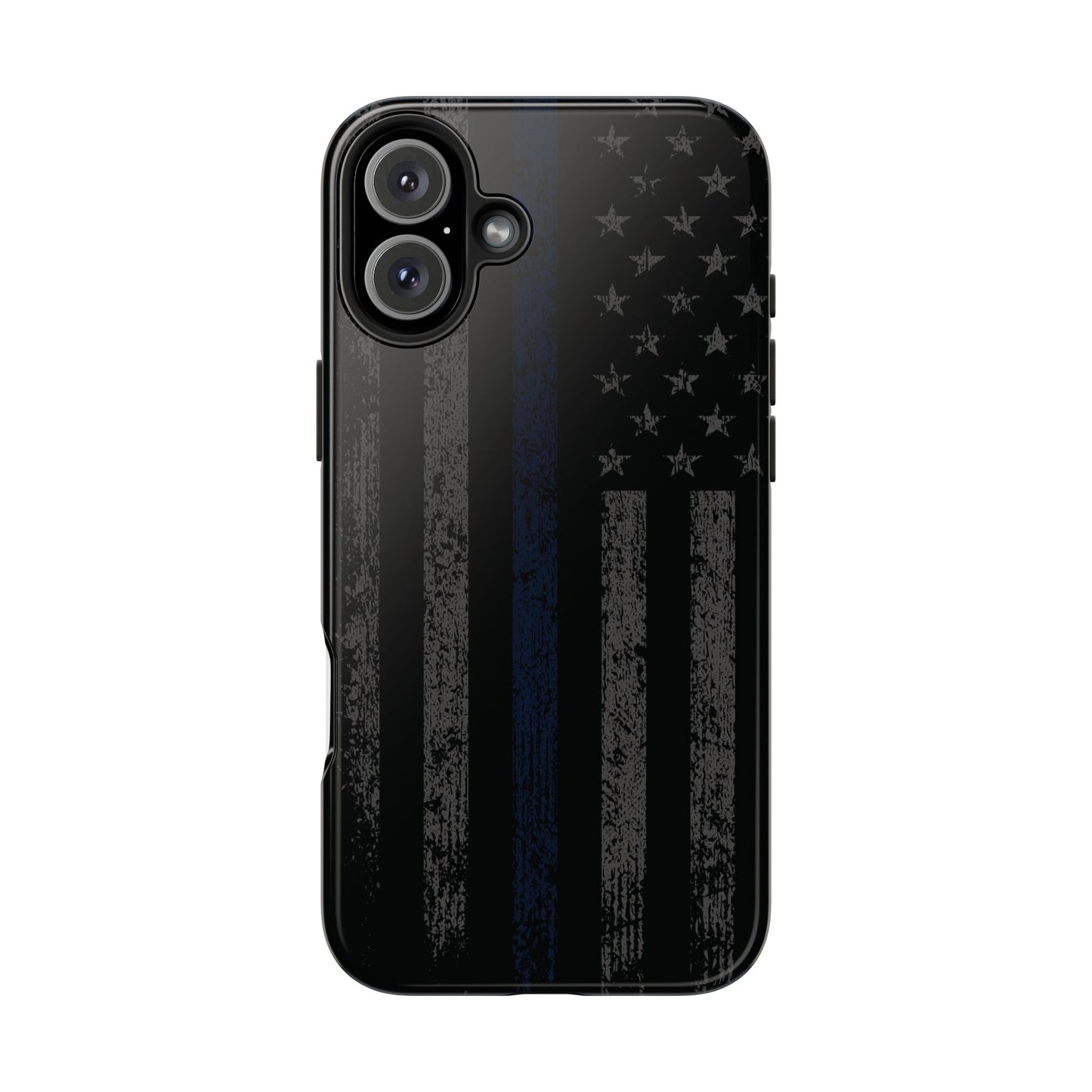 Phone Case - Made for the Mission Tough Case - Blue Line American Flag