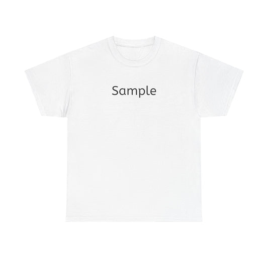 Unisex Heavy Cotton Tee - Casual Comfort Tee, Gift for Friends, Everyday Wear, Layering Essential, Summer Style