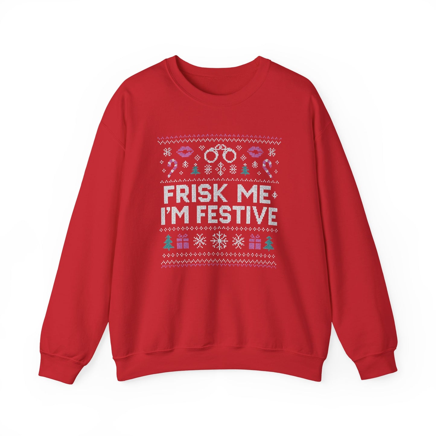 Festive Ugly Holiday Sweatshirt