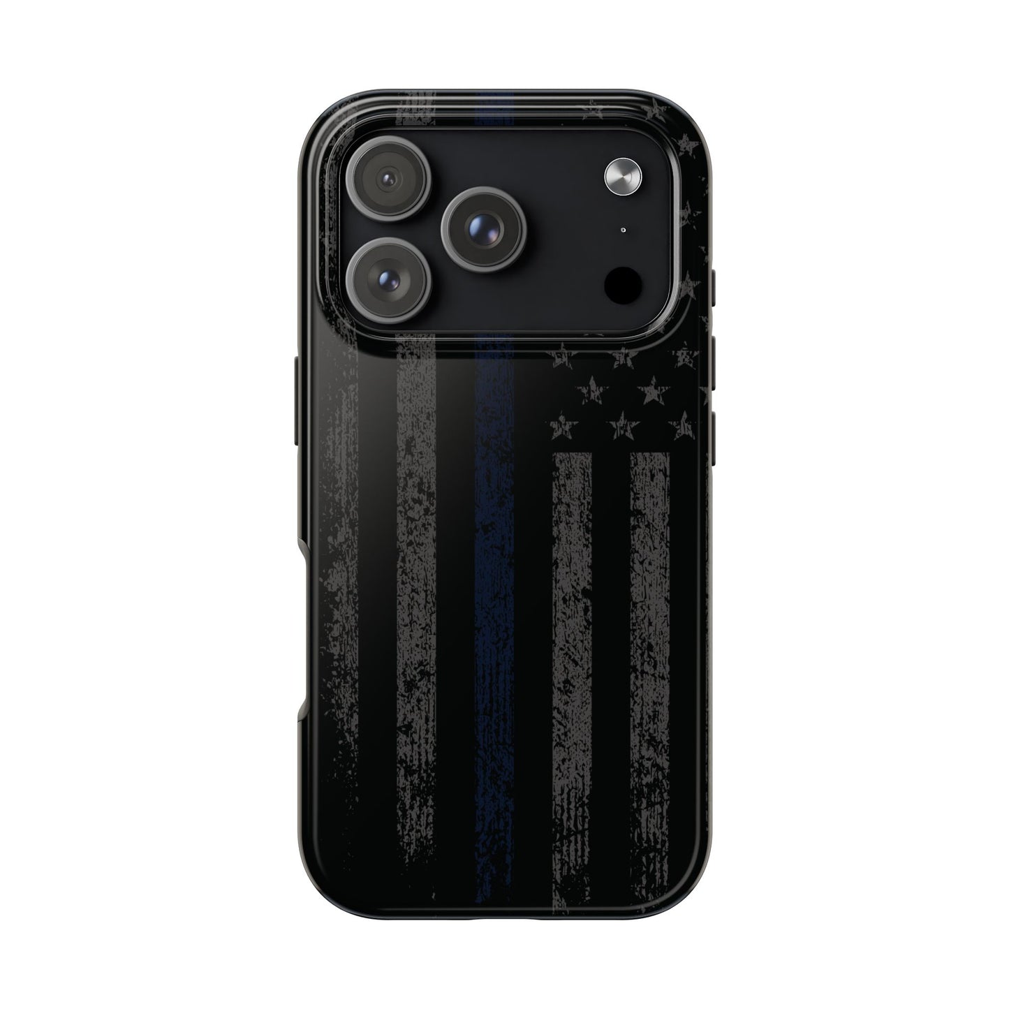 Phone Case - Made for the Mission Tough Case - Blue Line American Flag