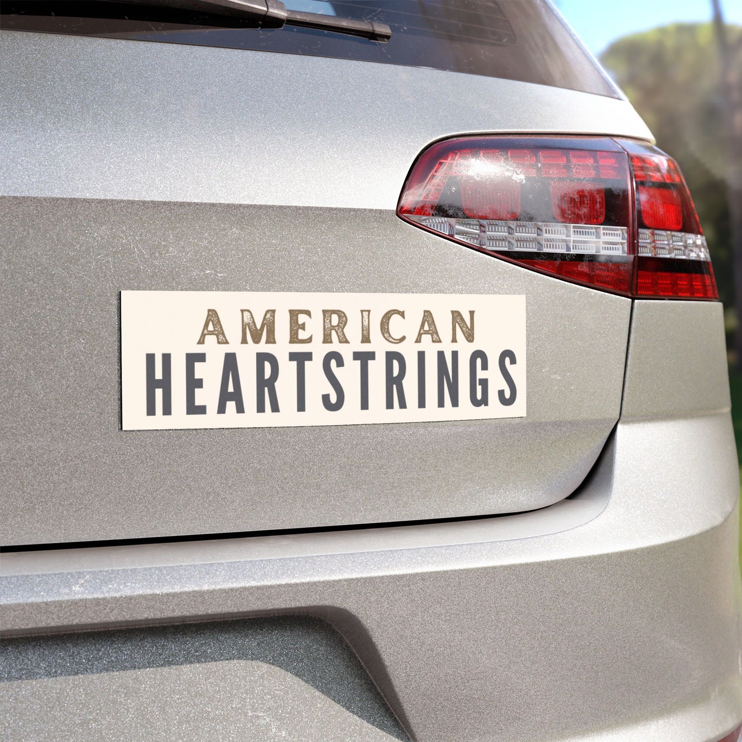 American Heartstrings Car Magnet