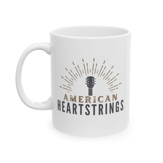 American Heartstrings Ceramic Mug, (11oz, 15oz)