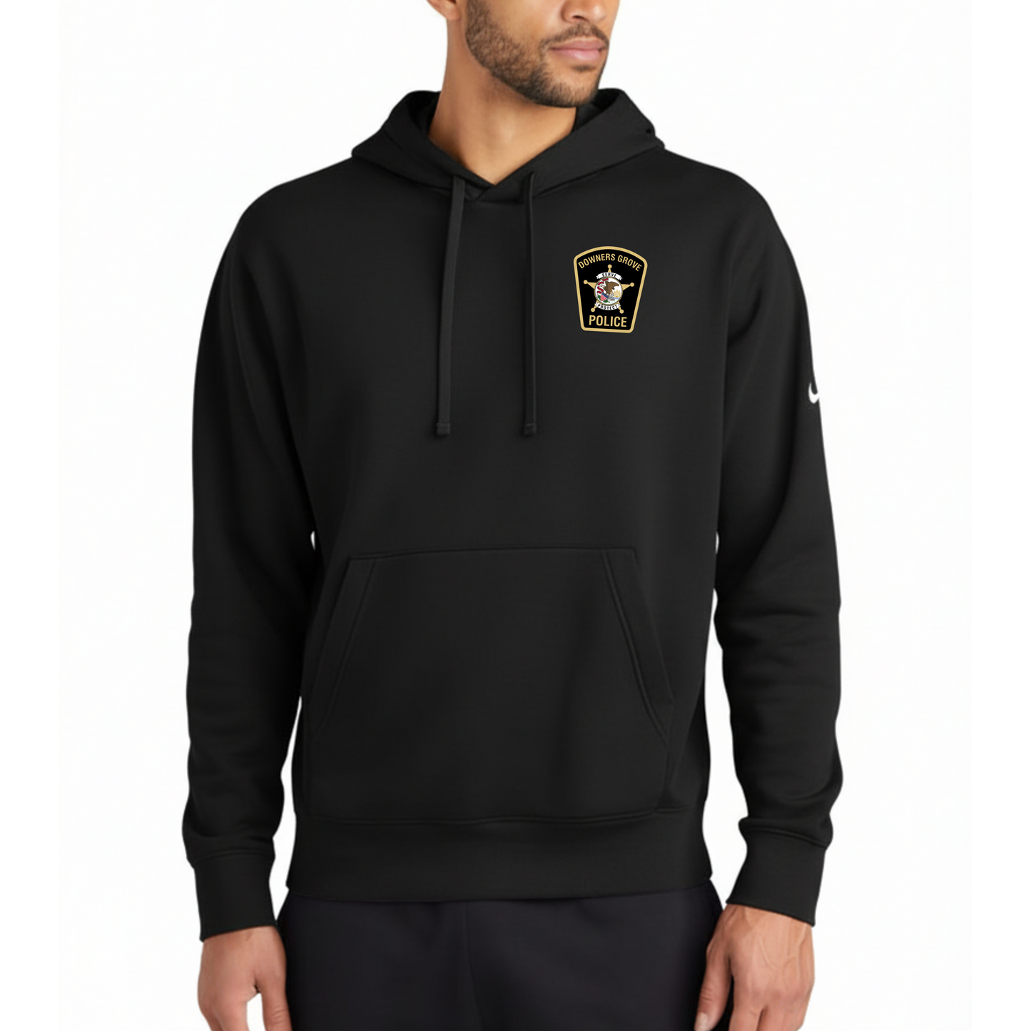 Nike® Club Fleece Sleeve Swoosh Pullover Hoodie